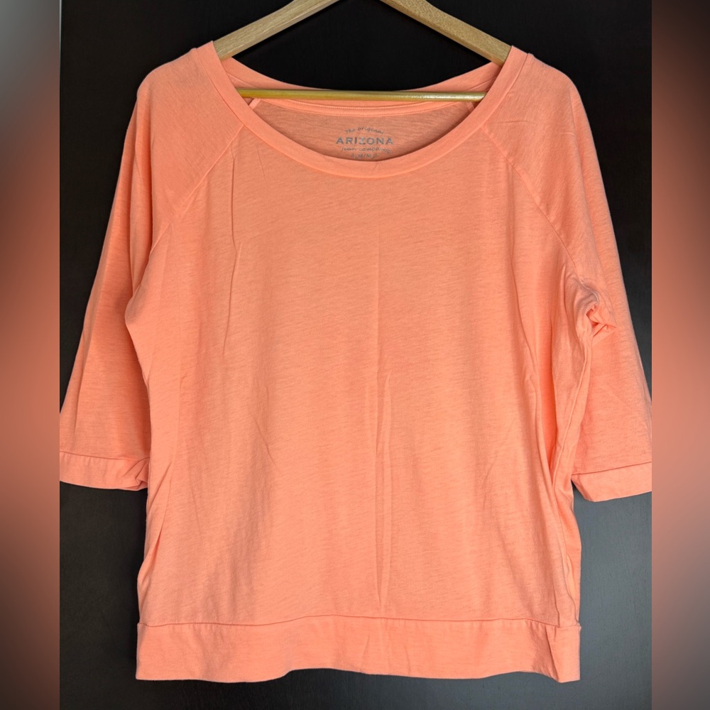 Arizona Jean Company Women's Orange Top